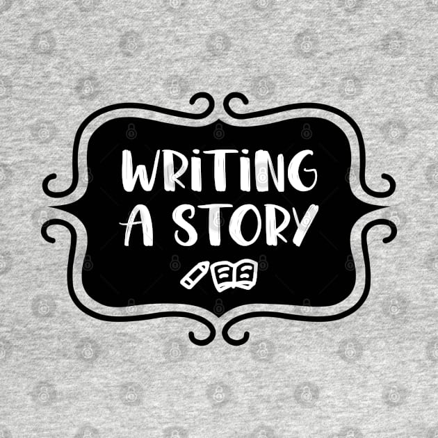 Writing a Story - Vintage Typography by TypoSomething